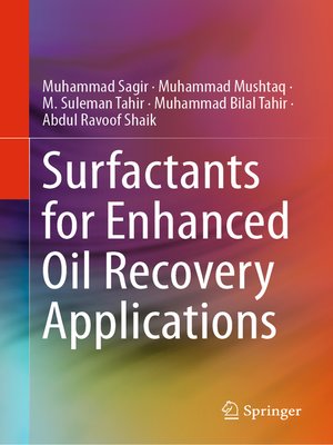 cover image of Surfactants for Enhanced Oil Recovery Applications